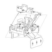 CADRE PORTEUR HOTTE ASPI AVEC SABOT ET FIXATION - BUCHER*