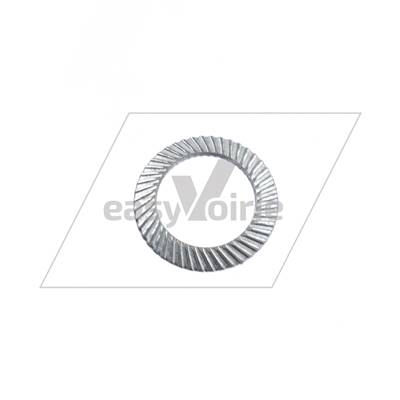 RONDELLE INT DIAM 6 INOX A2  - MATHIEU*